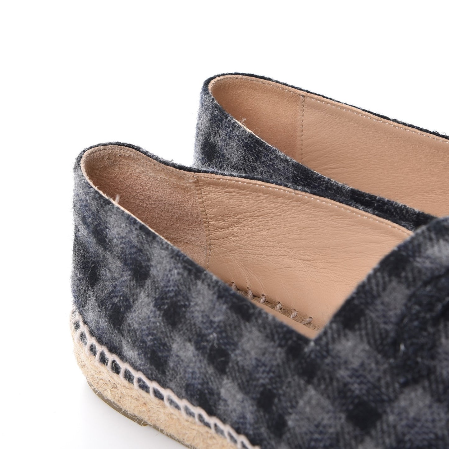 Flannel CC Espadrilles 38 Grey Black