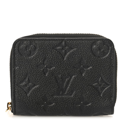Louis Vuitton Empreinte Zippy Coin Purse Black 1 of 9