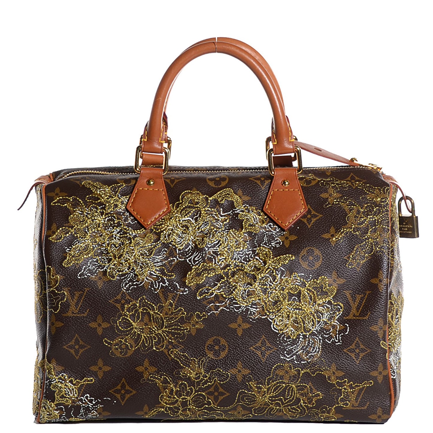 Monogram Dentelle Speedy 30 Gold