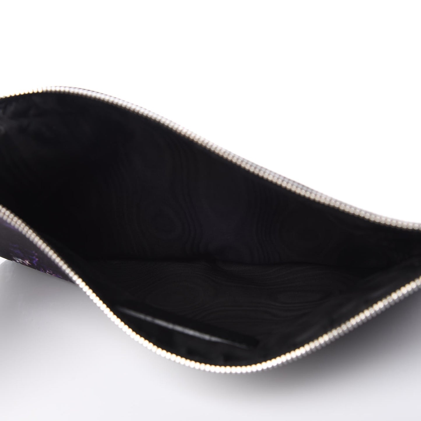 Silk Skull Charm Pouch Bag Multi