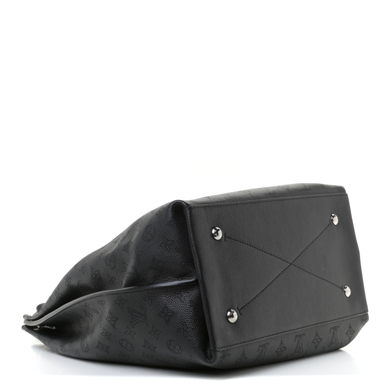 Louis Vuitton Mahina Carmel Hobo Black 3 of 9