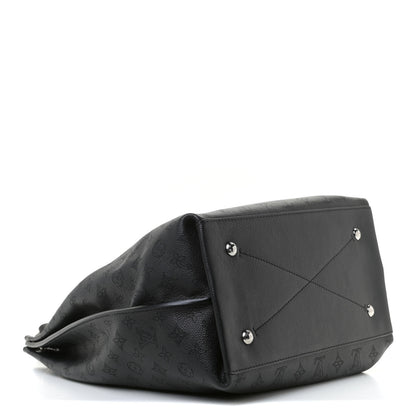 Louis Vuitton Mahina Carmel Hobo Black 3 of 9