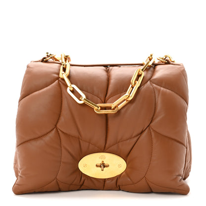 Mulberry Nappa Pillow Quilted Little Softie Bag Tobacco Brown 1 of 9