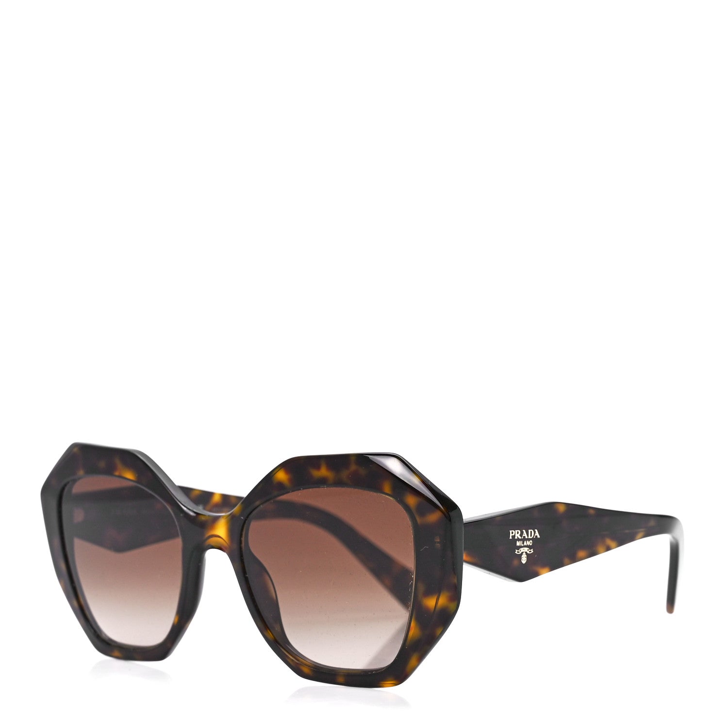 Prada Sunglasses SPR 16W Tortoise 1 of 8