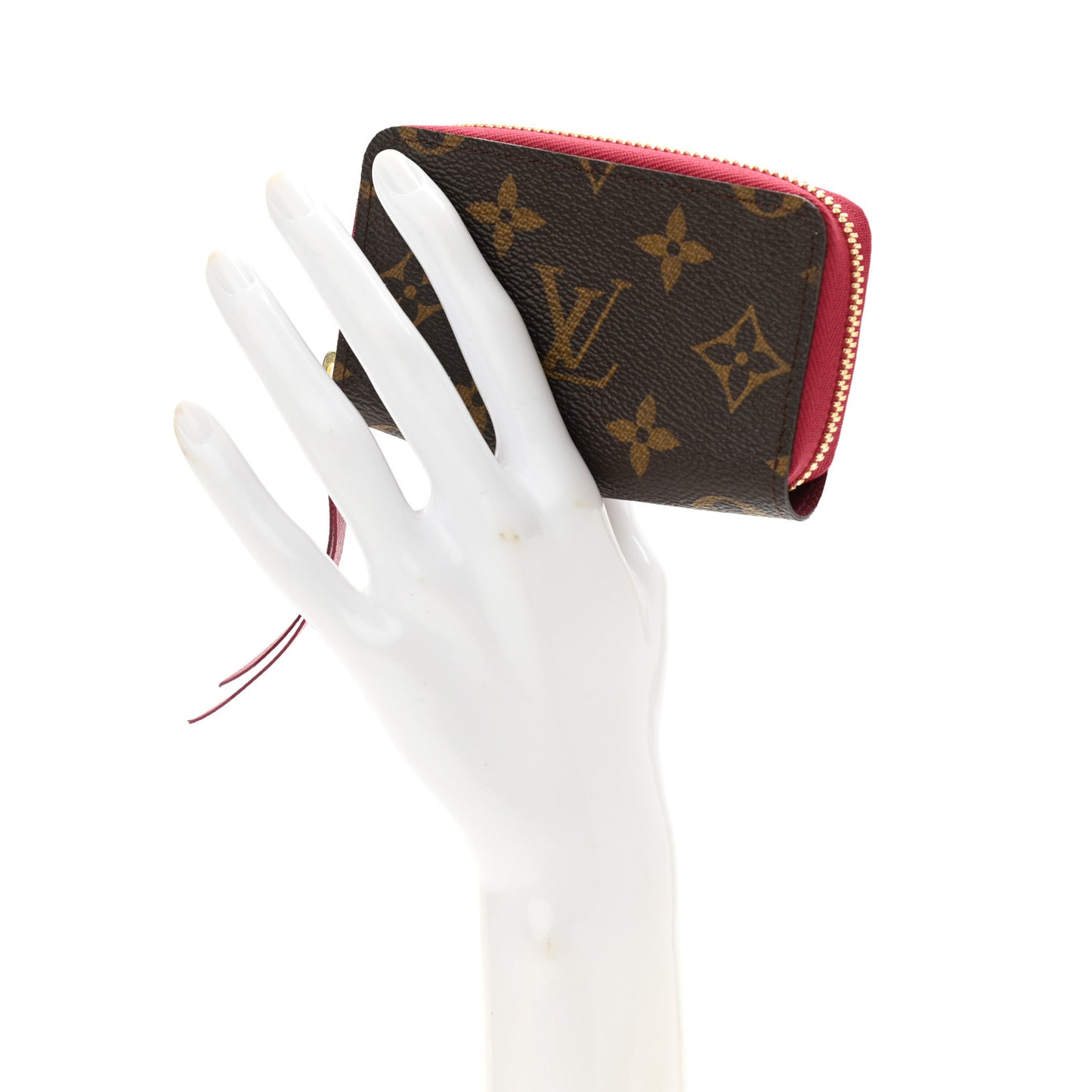 Monogram Zippy Multicartes Fuchsia