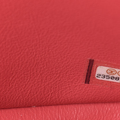 Chanel Caviar Quilted Jumbo Double Flap Dark Pink 7 of 10