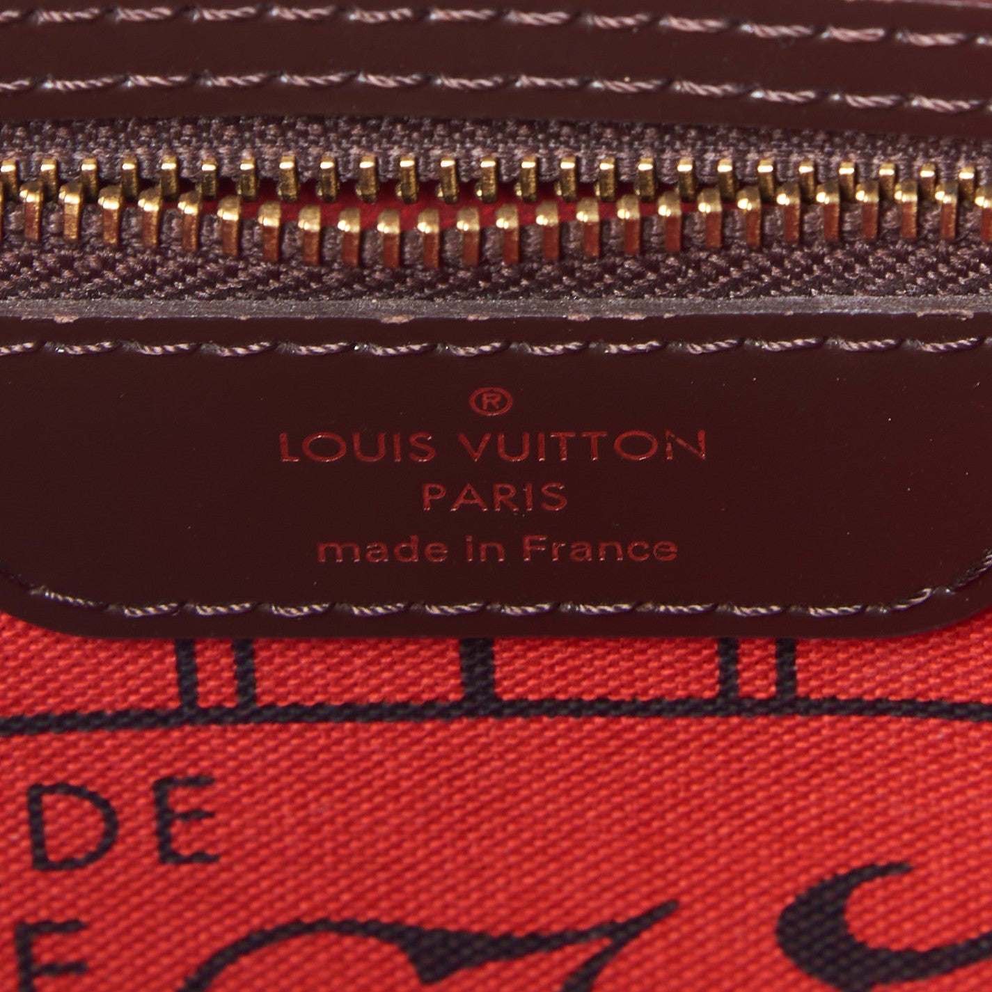 Louis Vuitton Damier Ebene Neverfull PM 8 of 9