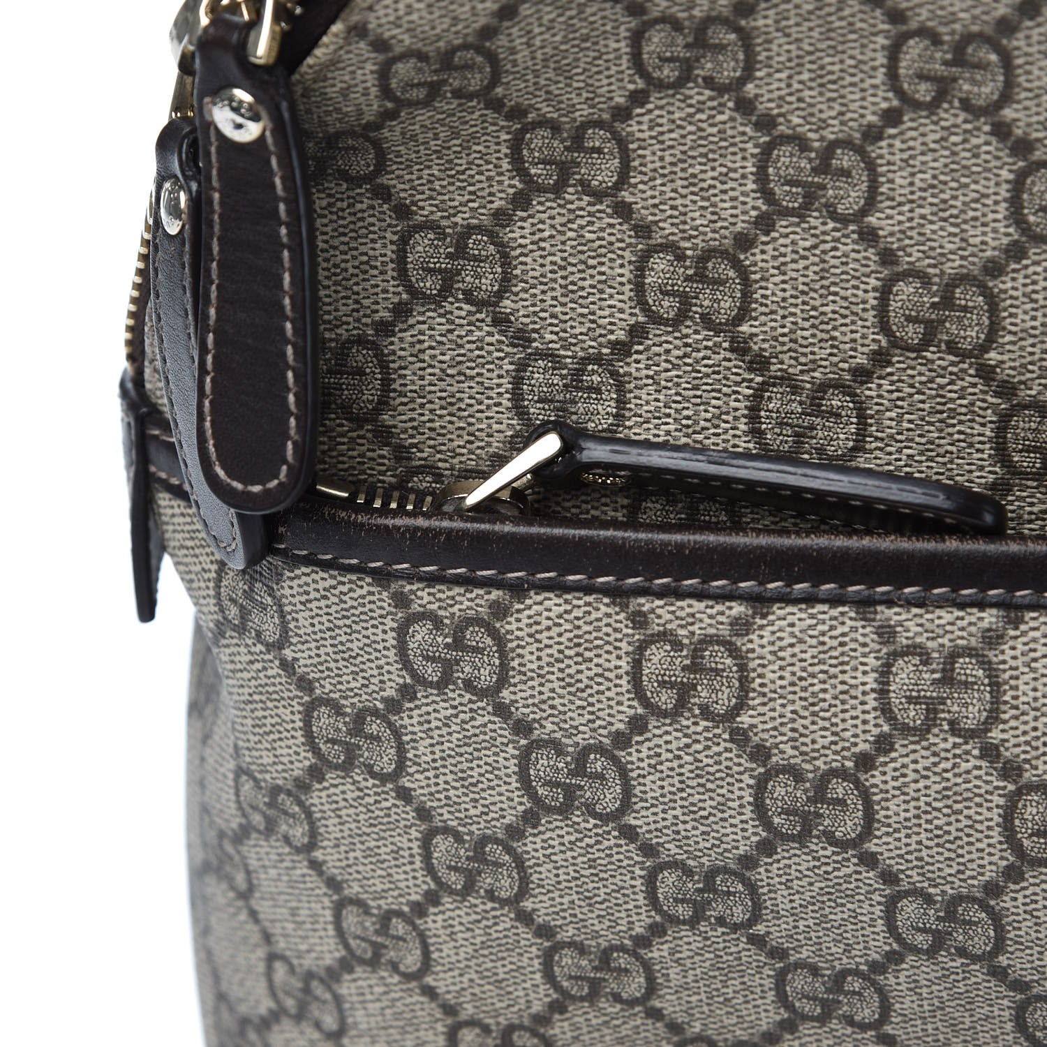 Gucci GG Supreme Monogram Medium Backpack Black 10 of 12