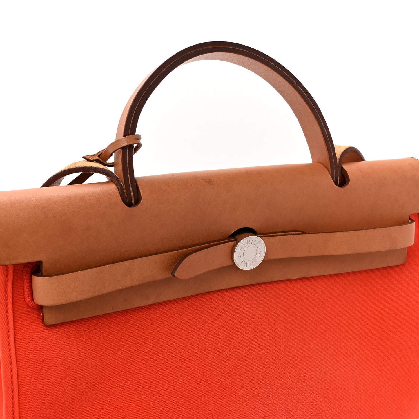 Toile Vache Hunter Herbag Zip 31 PM Orange Natural Orange Natural