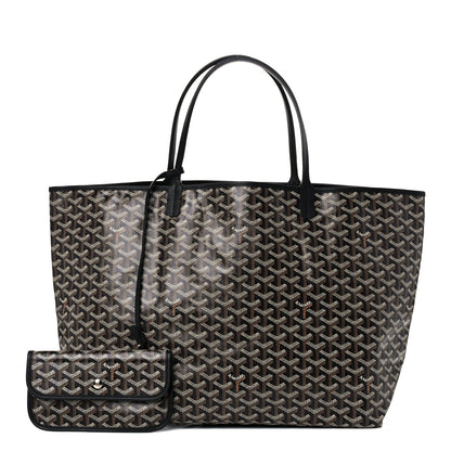 Goyard Goyardine Saint Louis GM Black 1 of 8