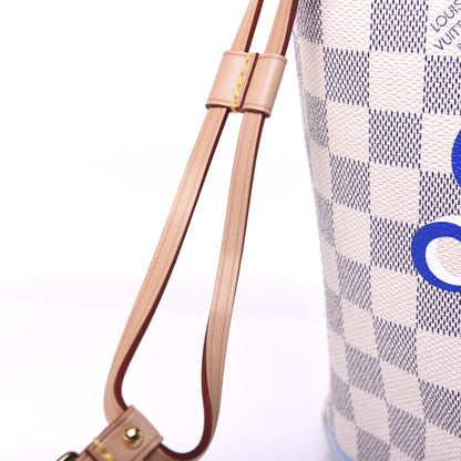 Louis Vuitton Damier Azur Summer Trunks Forte Dei Marmi Neo Neverfull MM 14 of 18