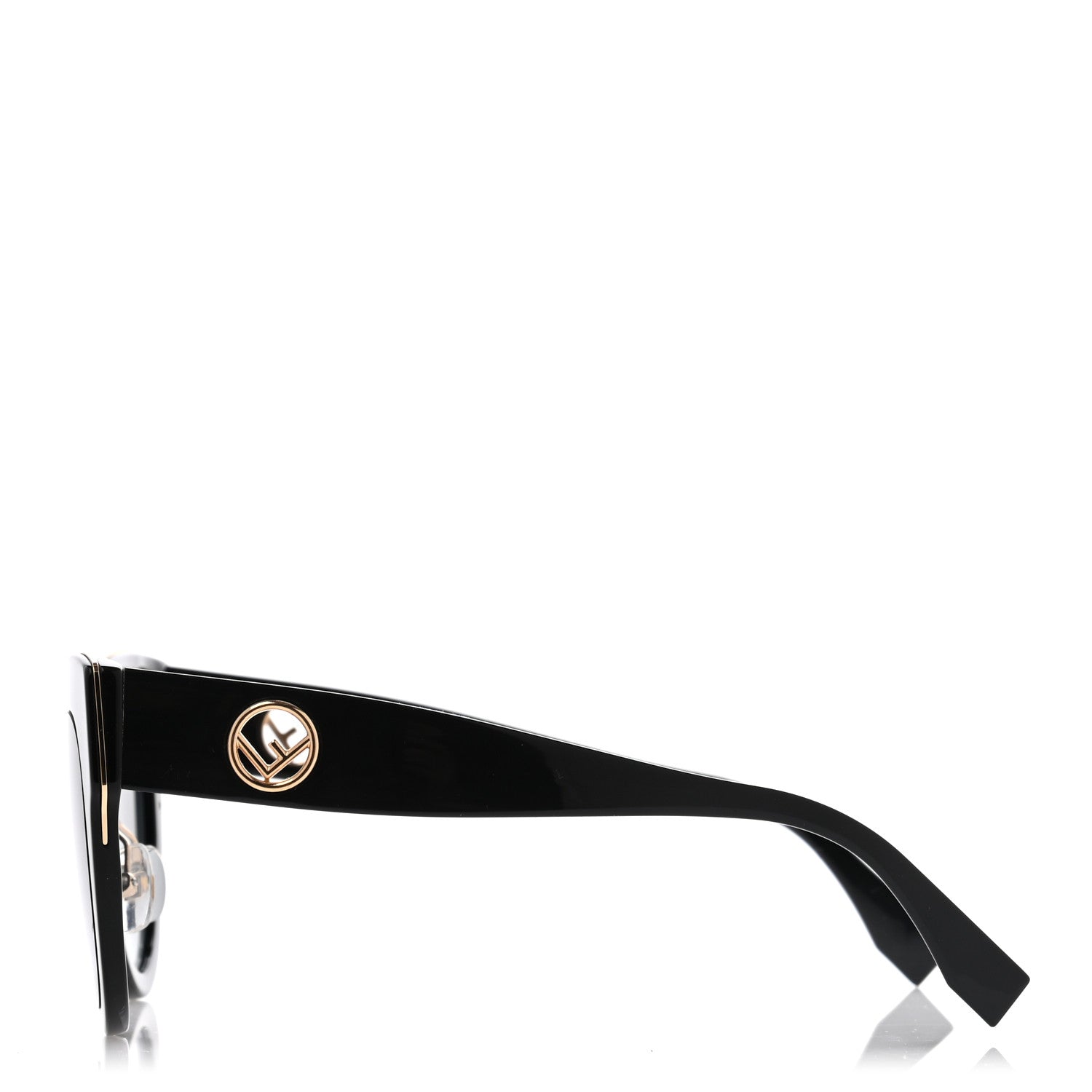 Fendi Acetate F is Fendi Cat Eye Sunglasses FF 0360/G/S Black 3 of 7