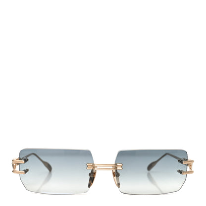 Chrome Hearts Metal Lordie Sunglasses Blue Gold 4 of 14