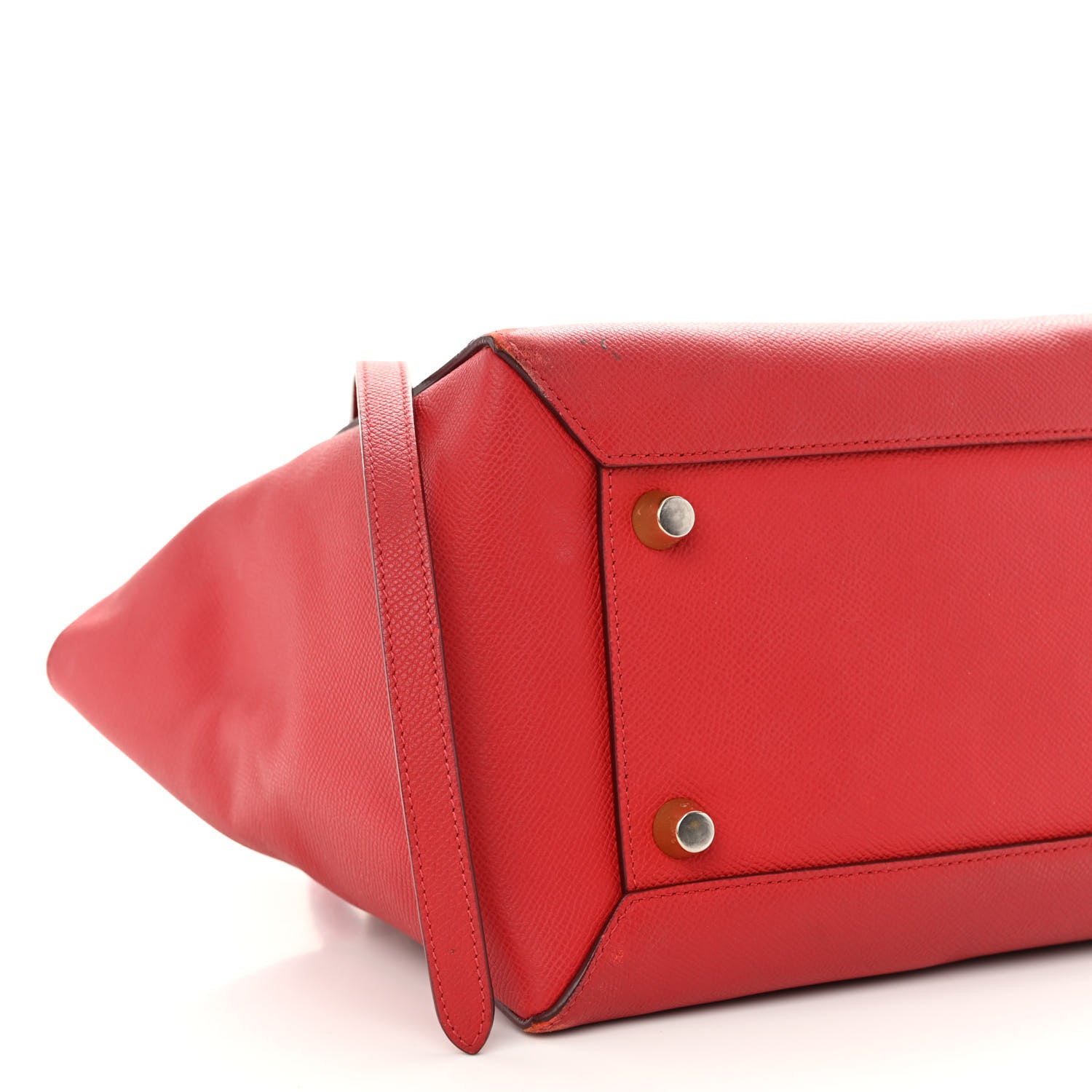 Celine Grained Calfskin Mini Belt Bag Coquelicot 8 of 17