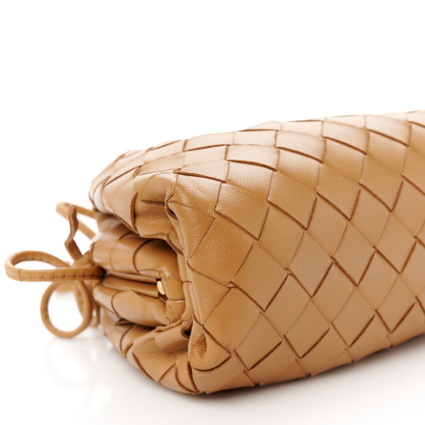 Nappa Intrecciato The Mini Pouch Carmel
