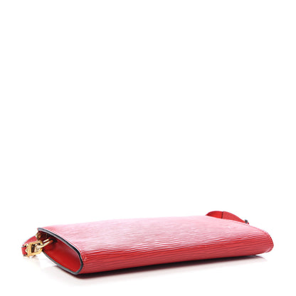 Louis Vuitton Epi Pochette Accessories 24 Castillan Red 4 of 10