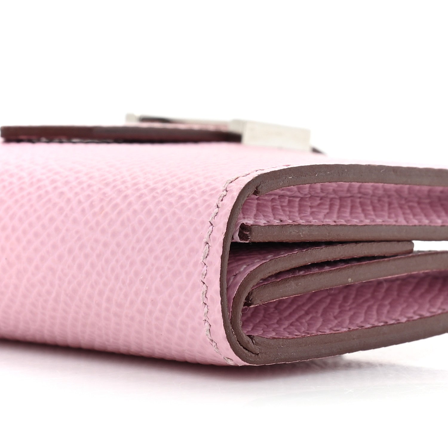 Hermes Epsom Mini Bearn Wallet Mauve Sylvester 9 of 13