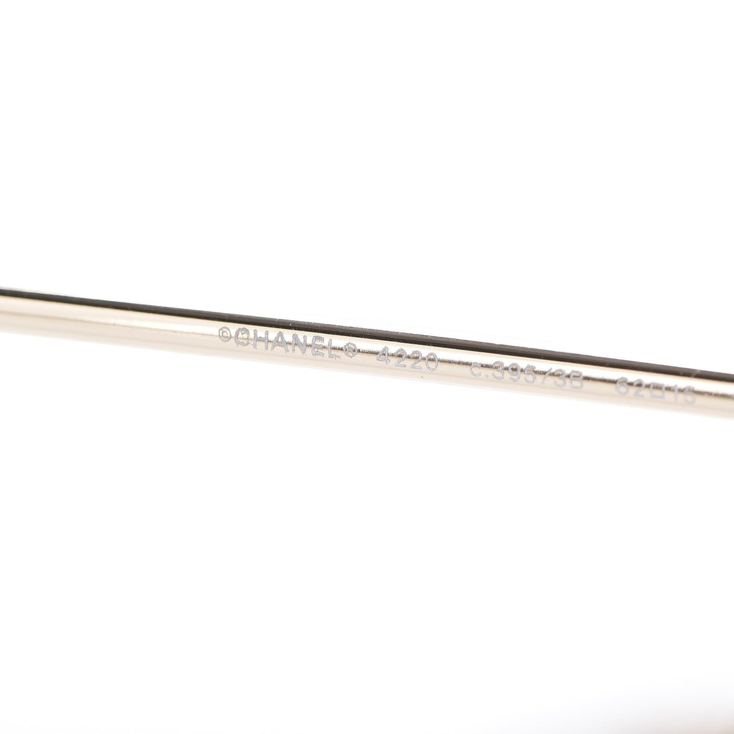 Metal Spring Round Sunglasses 4220 Gold Brown