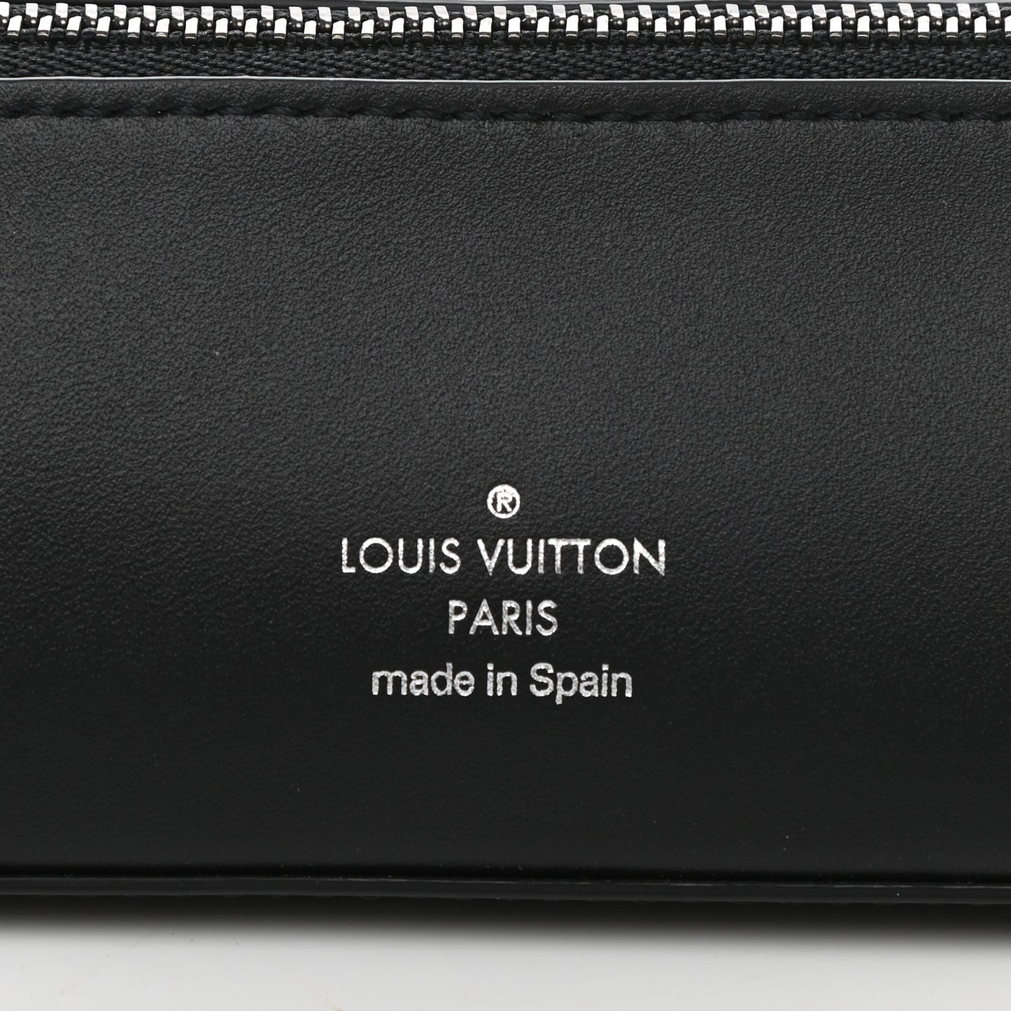 Monogram Eclipse Elizabeth Pencil Pouch Black