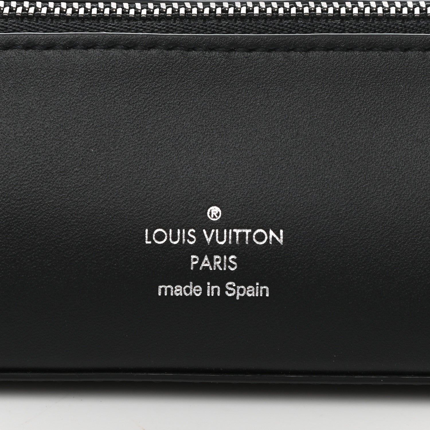 Louis Vuitton Monogram Eclipse Elizabeth Pencil Pouch Black 4 of 7