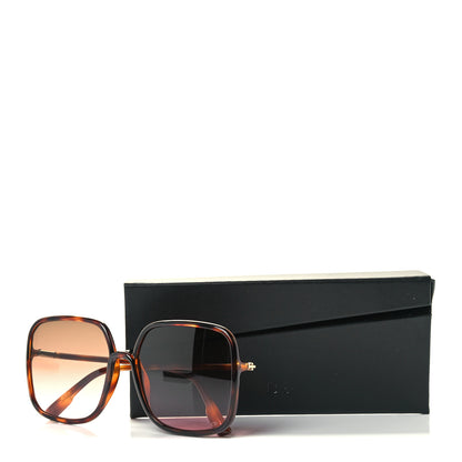 Christian Dior Square So Stellaire 1 Sunglasses Tortoise 10 of 10