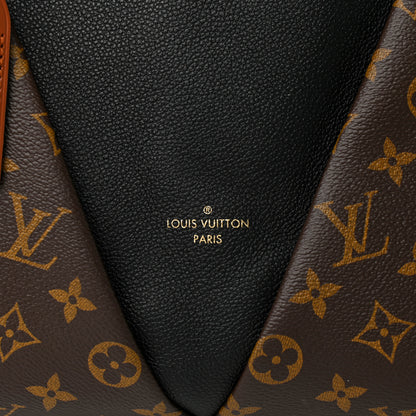 Louis Vuitton Monogram V Tote MM Black 7 of 9
