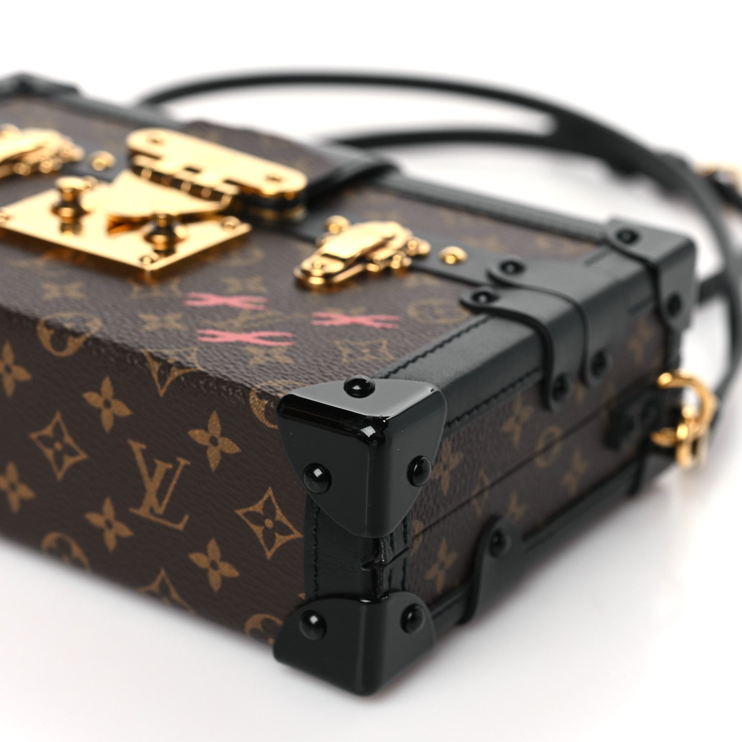 Louis Vuitton Monogram Petite Malle Black 8 of 9