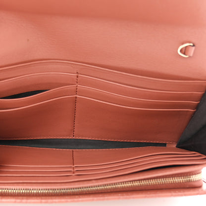 Gucci Guccissima Dice Chain Wallet Nude Pink 5 of 10