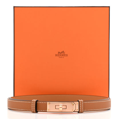 Hermes Epsom Kelly Belt Gold 4 of 4