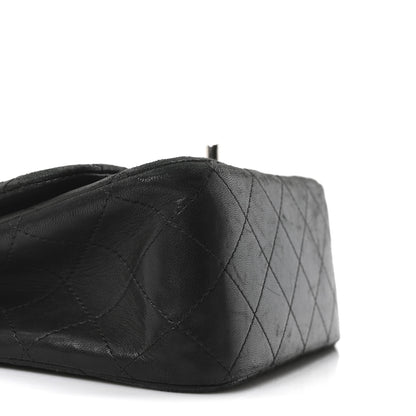 Chanel Lambskin Quilted Mini Square Flap Black 9 of 10