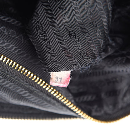 Prada Tessuto Nylon Saffiano Tote Black 7 of 15