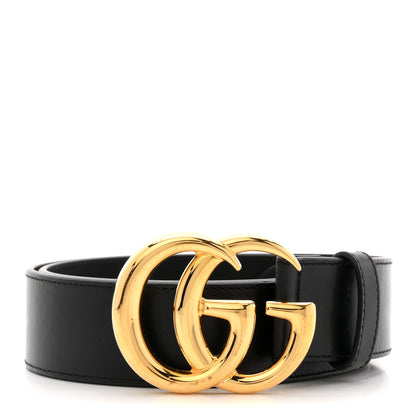 Gucci Calfskin Double G 40mm Belt 85 34 Black 1 of 7