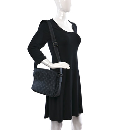 Louis Vuitton Monogram Eclipse District PM Black 2 of 11