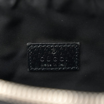 Gucci Econyl Nylon Monogram Off The Grid Large Belt Bag Black 7 of 11