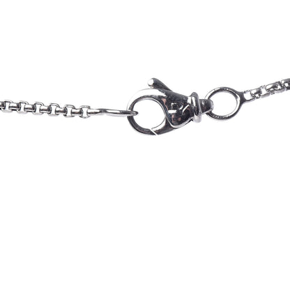 David Yurman Sterling Silver Diamond Black Onyx 7mm Petite Albion Necklace 6 of 6
