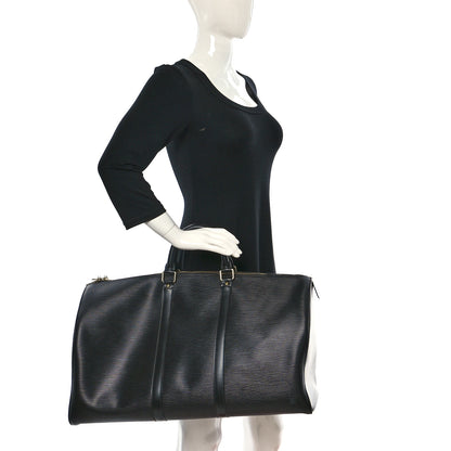 Louis Vuitton Epi Keepall 50 Black 2 of 11