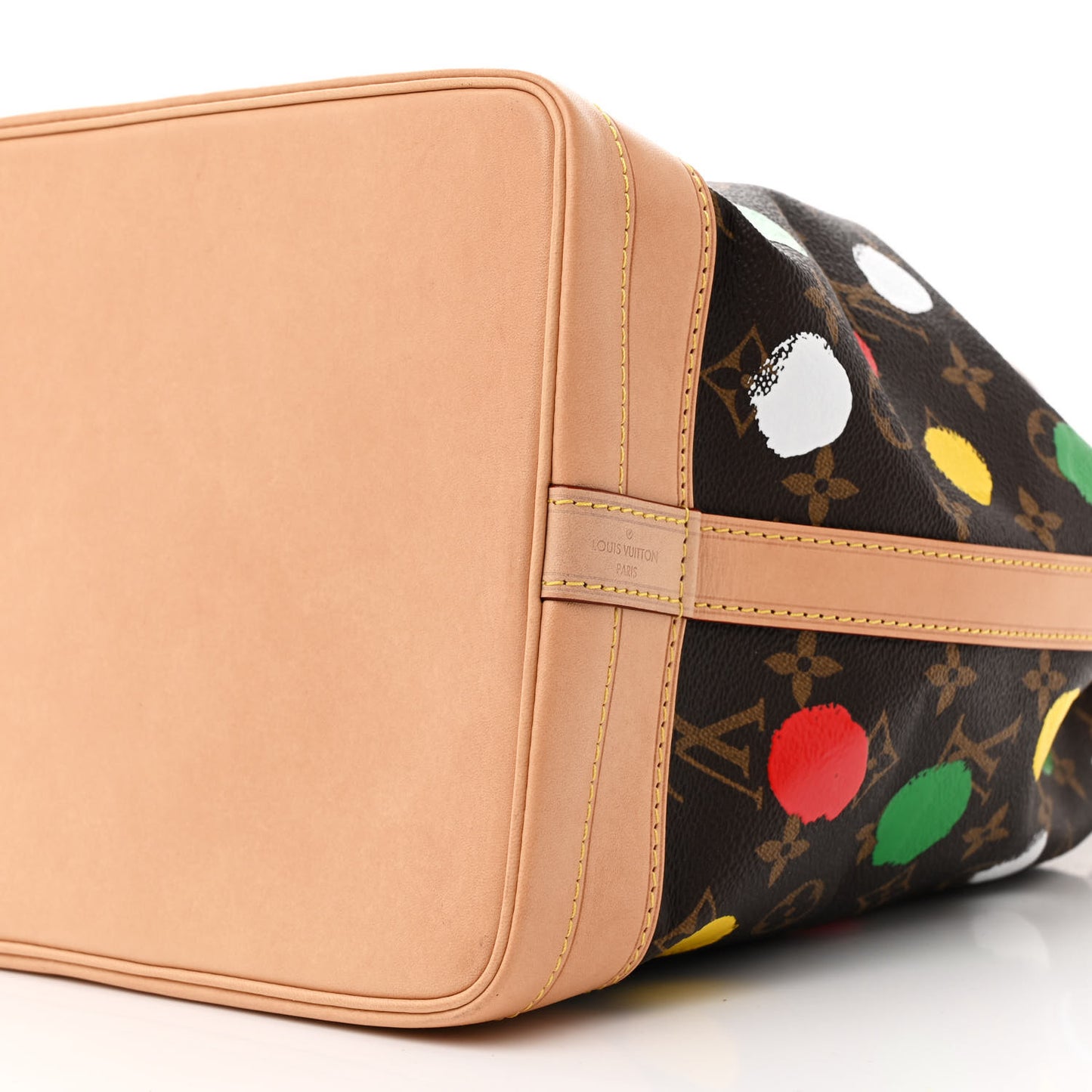 LV X YK Monogram Dots Noe Multicolor