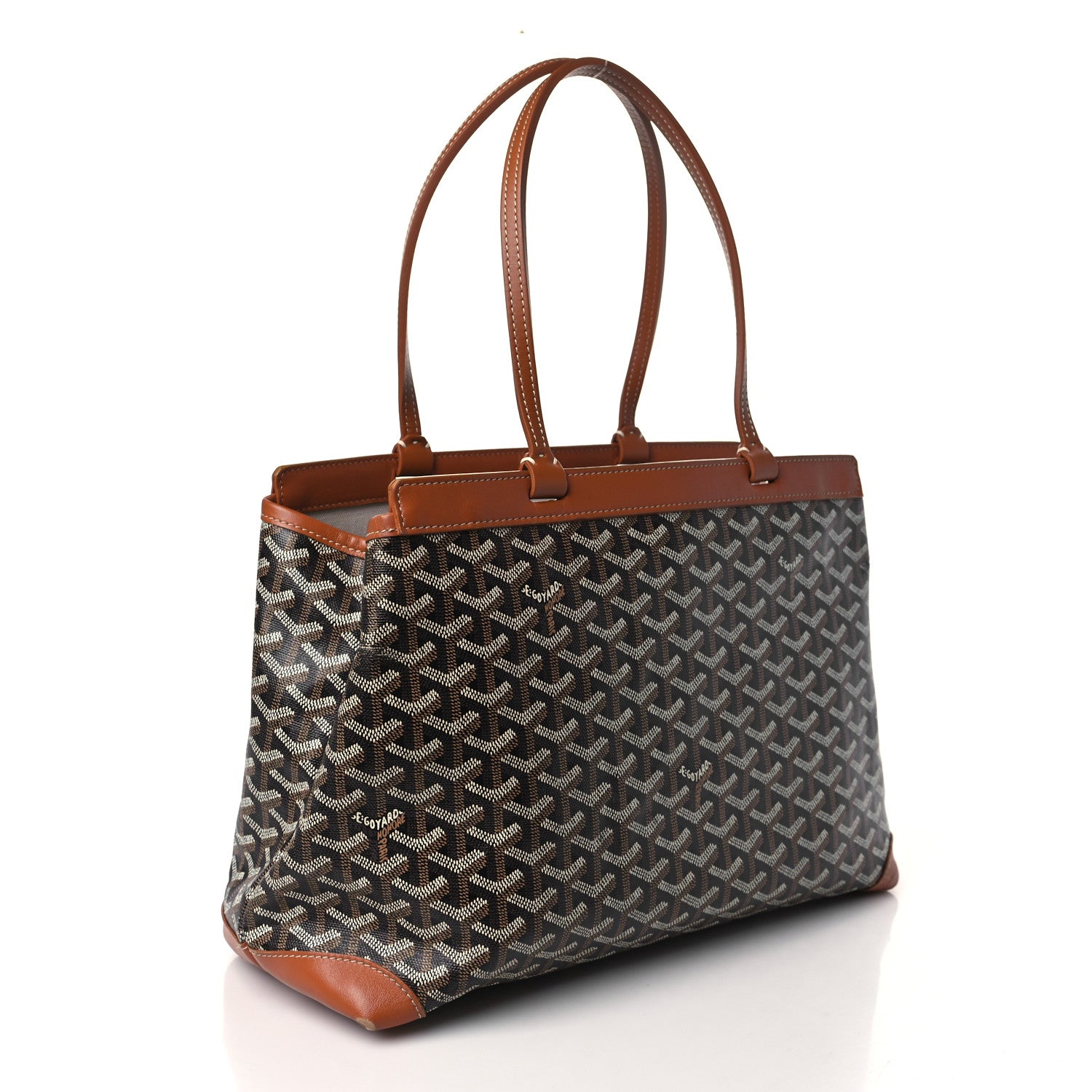 Goyard Goyardine Bellechasse PM Black Gold 3 of 10