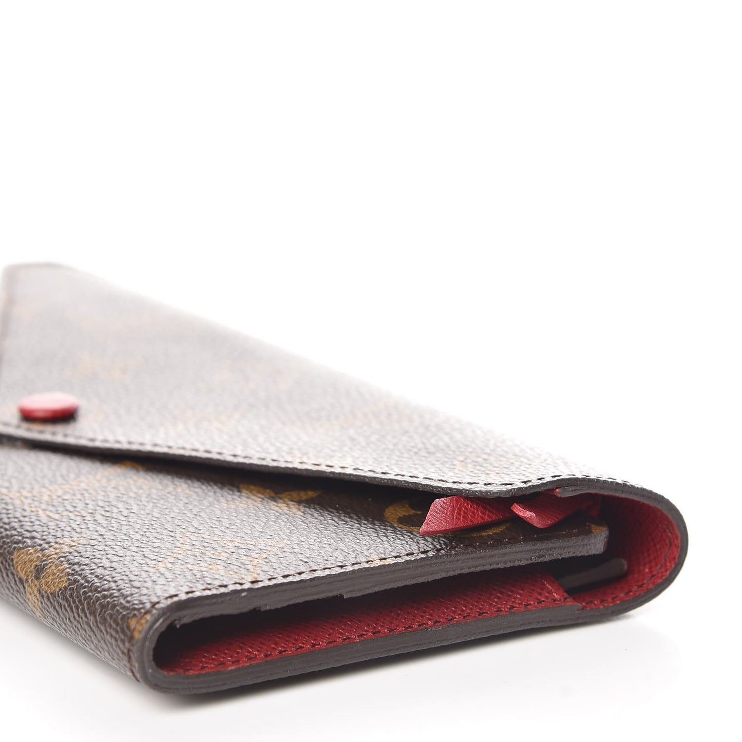 Monogram Josephine Wallet Red