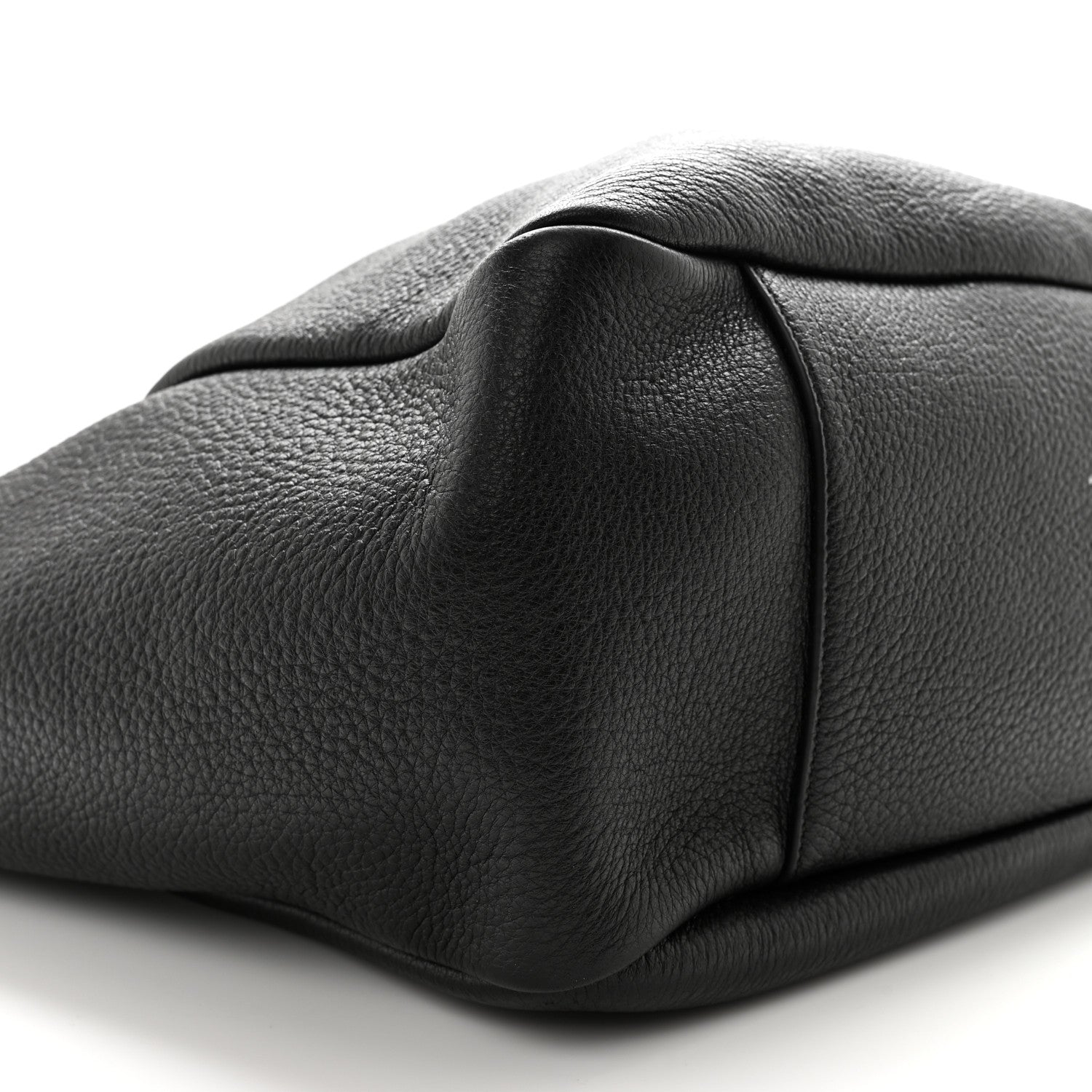 Saint Laurent Grained Deerskin Bea Tote Black 9 of 11