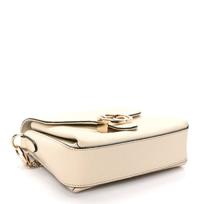 Gucci Dollar Calfskin Interlocking G Crossbody Bag Ivoire 4 of 12
