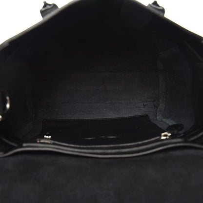 Mulberry Natural Leather Mini Cara Delevingne Convertible Satchel Black 7 of 9