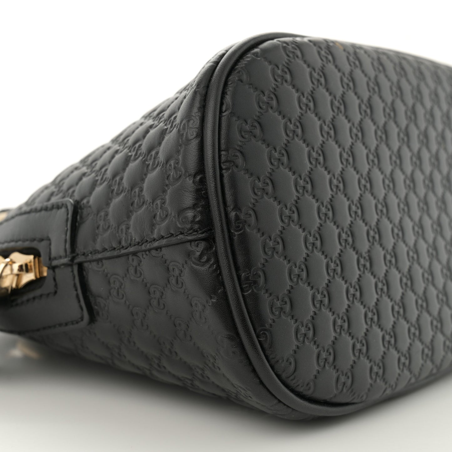 Microguccissima Mini Dome Bag Black