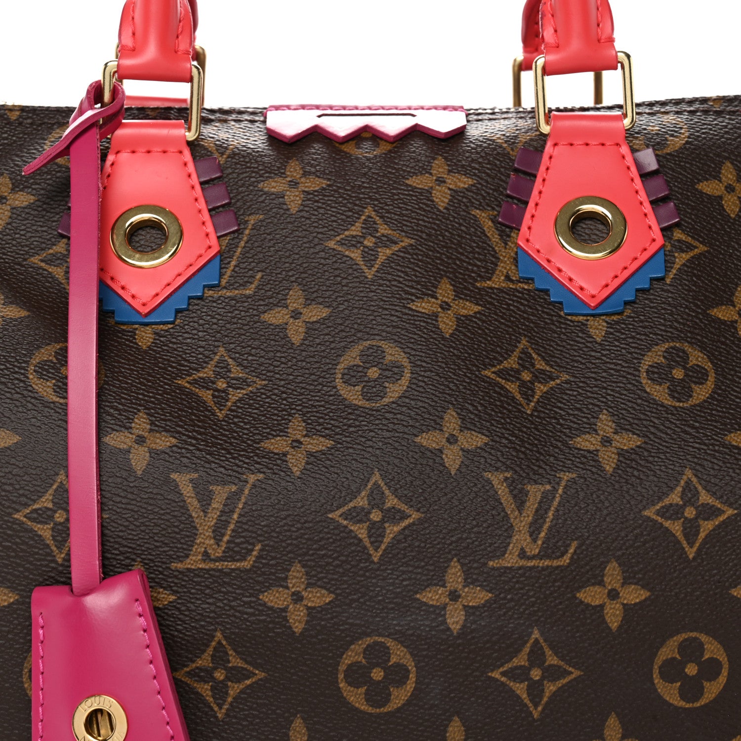 Louis Vuitton Monogram Totem Speedy 30 Flamingo 1870196 – FASHIONPHILE