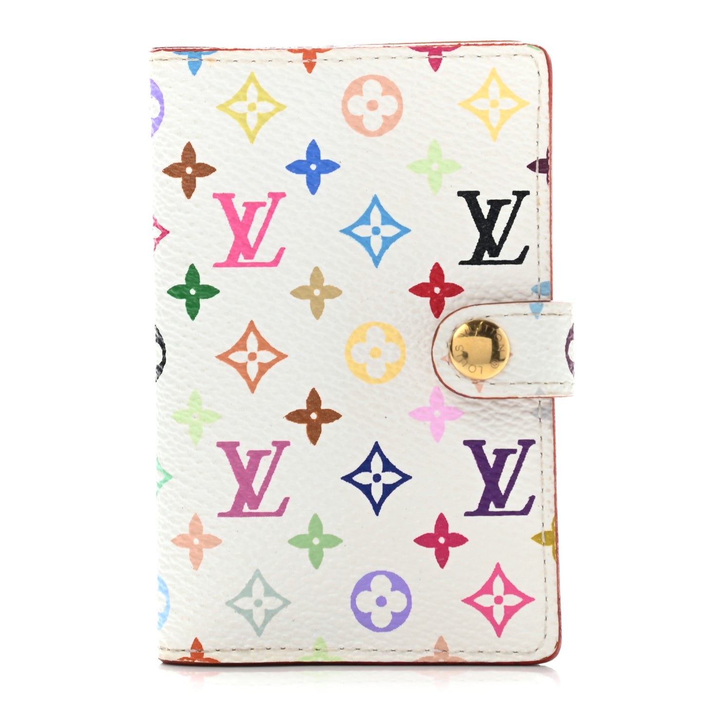 Monogram Multicolor Carnet de Bal Mini Agenda Cover White