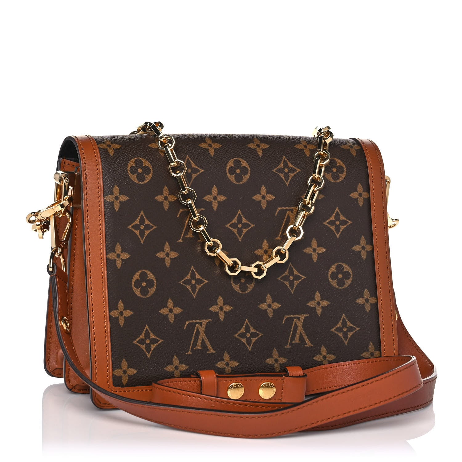 Louis Vuitton Reverse Monogram Dauphine MM 3 of 9
