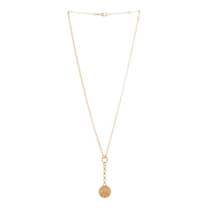 Foundrae 18K Yellow Gold Diamond Mind Body Soul Wholeness Small Mixed Belcher Extension Chain Necklace 2 of 4