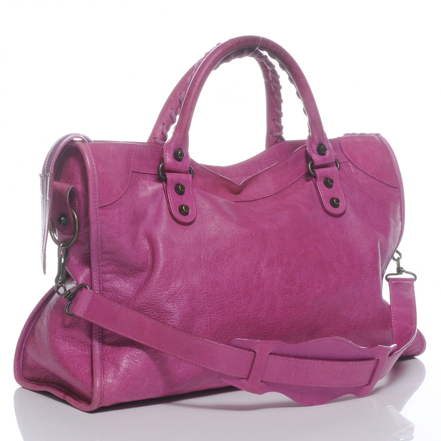 Balenciaga Chevre City Magenta 3 of 7