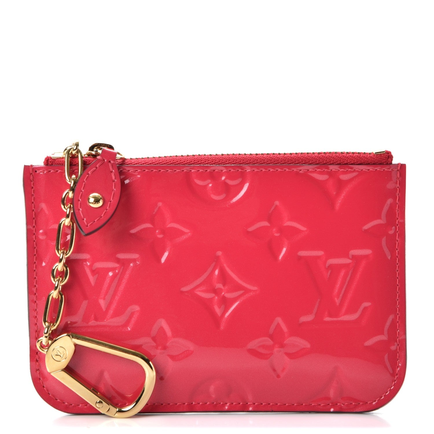 Louis Vuitton Vernis Key Pouch Hot Pink 1 of 8