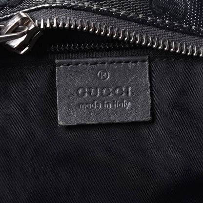 Gucci Imprime Monogram Large Zippered Shopping Tote Pewter 7 of 7